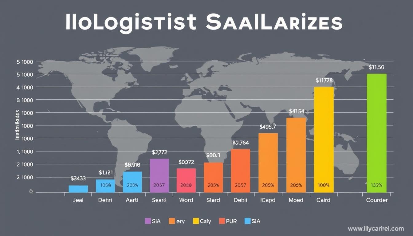 Global comparison chart of iridologist annual salaries by country