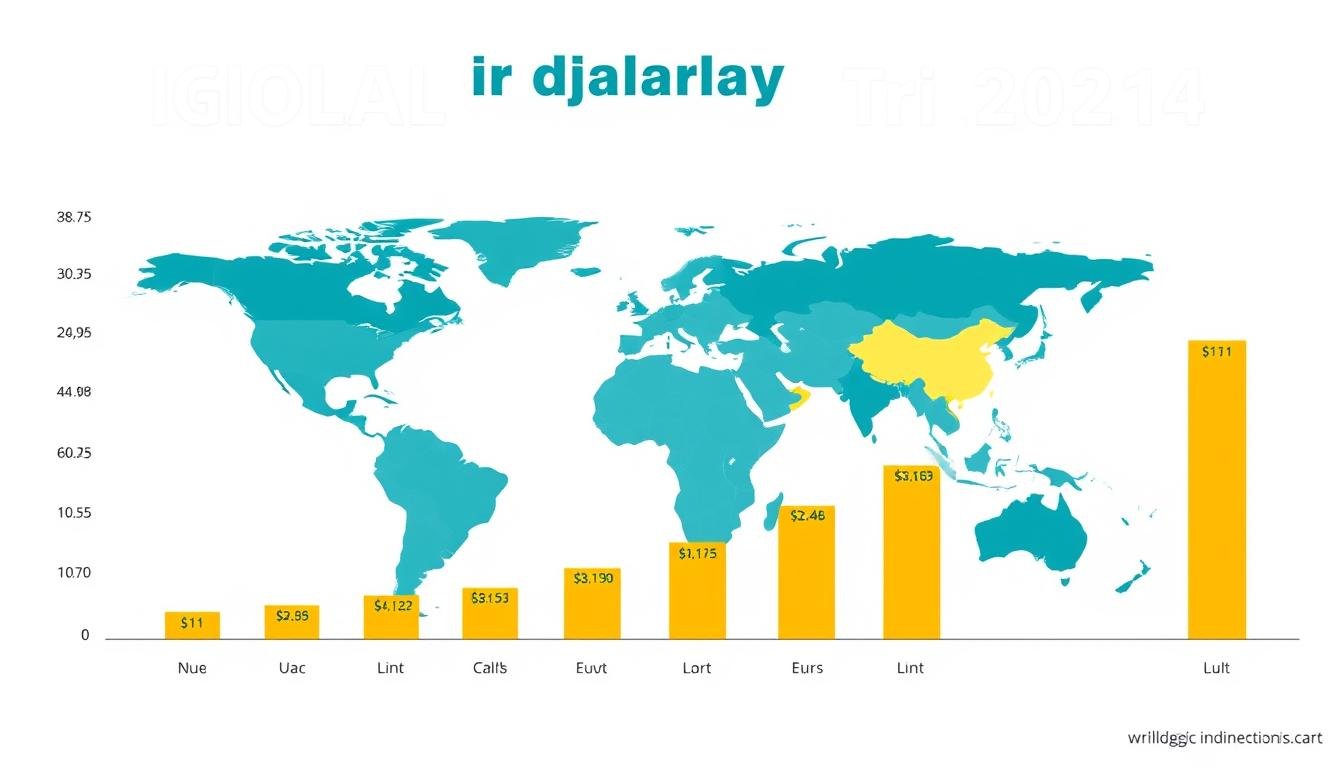 Global comparison chart of iridologist salaries across different countries