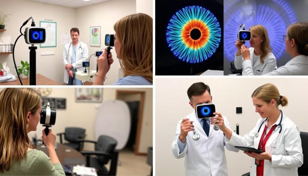 Multiple applications of the Pebble 8.2 Iridology Camera in different clinical settings