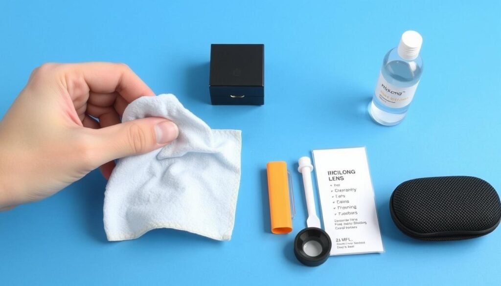 Proper cleaning and maintenance of Maikong USB Iridology Camera