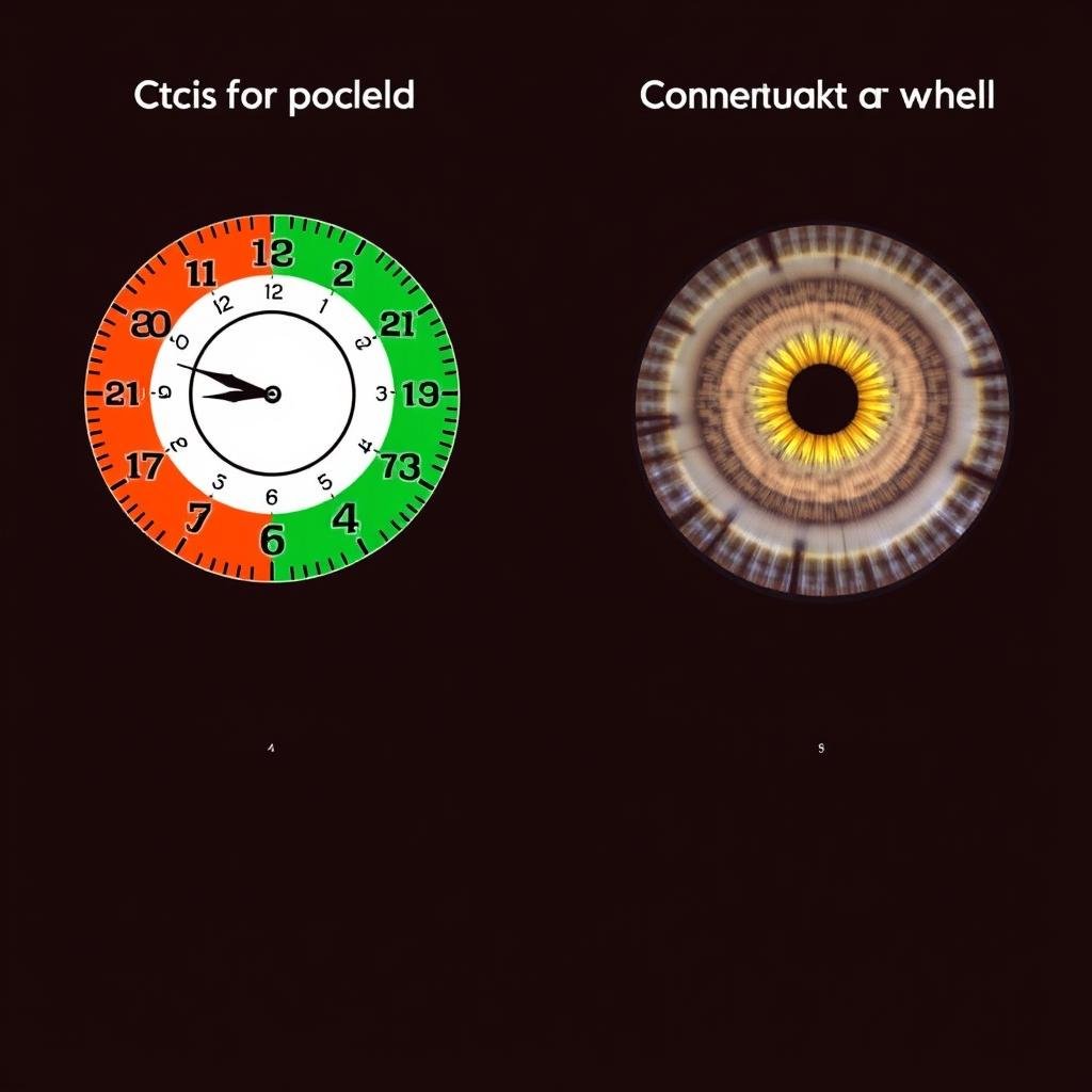 Comparison of clock model and concentric ring model in iris chart iridology