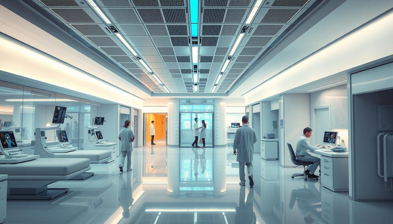 Future vision of integrated Medical Iris technology in a modern healthcare setting