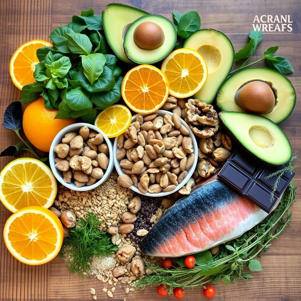 Nutrient-rich foods that support adrenal health and stress management