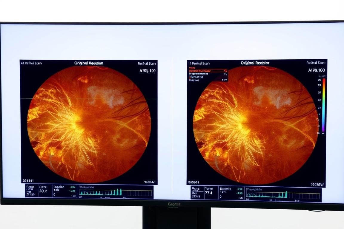 AI-driven analysis of retinal images for disease detection