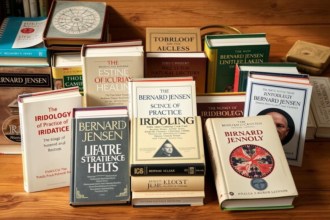 Collection of Bernard Jensen's books on iridology and natural healing Collection of Bernard Jensen's books on iridology and natural healing