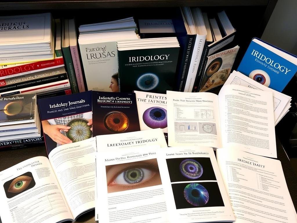 Collection of peer-reviewed iridology research publications