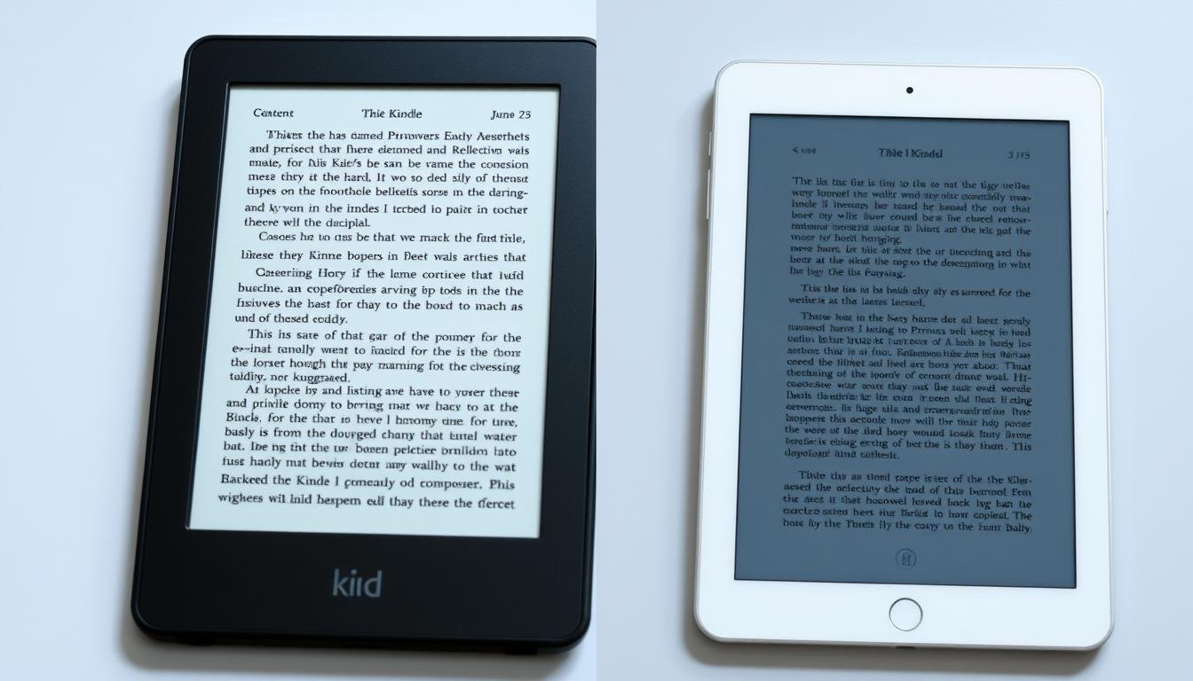 Comparison of e-ink reader and tablet for eye health for reading