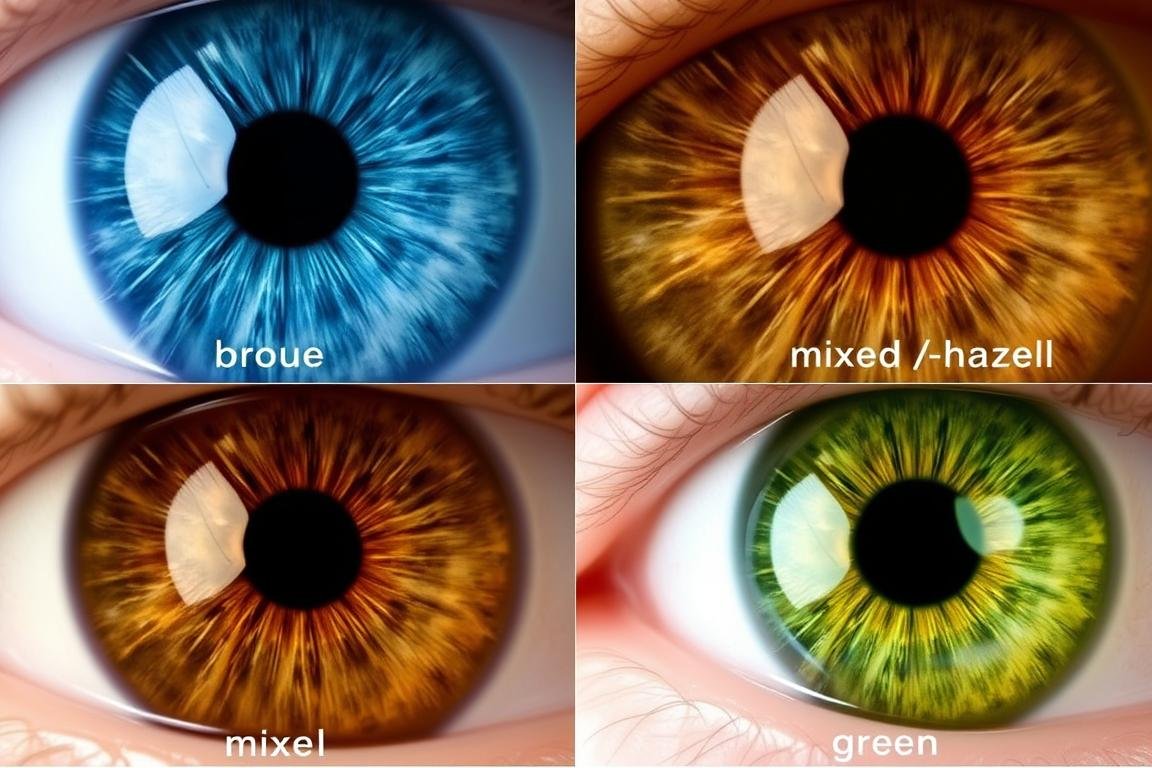 Different iris colors and their meaning in iridology