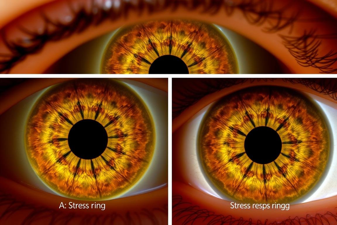 Different patterns of stress rings
