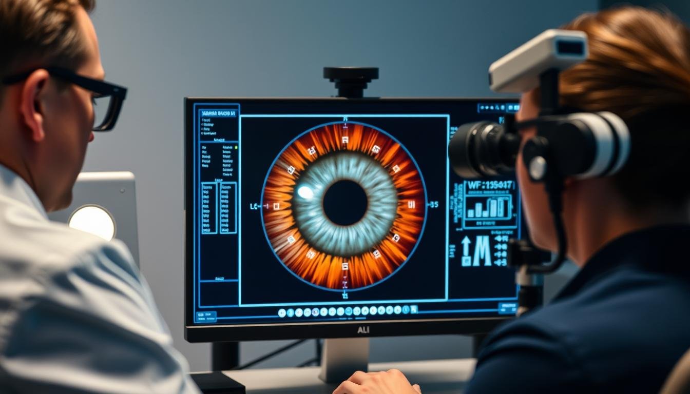 Digital iridology analysis using advanced technology and AI