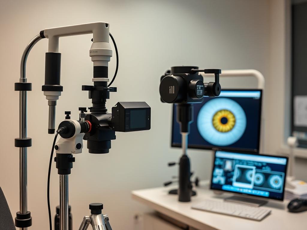 Digital iris photography equipment used in modern Iridology Iris Diagnosis