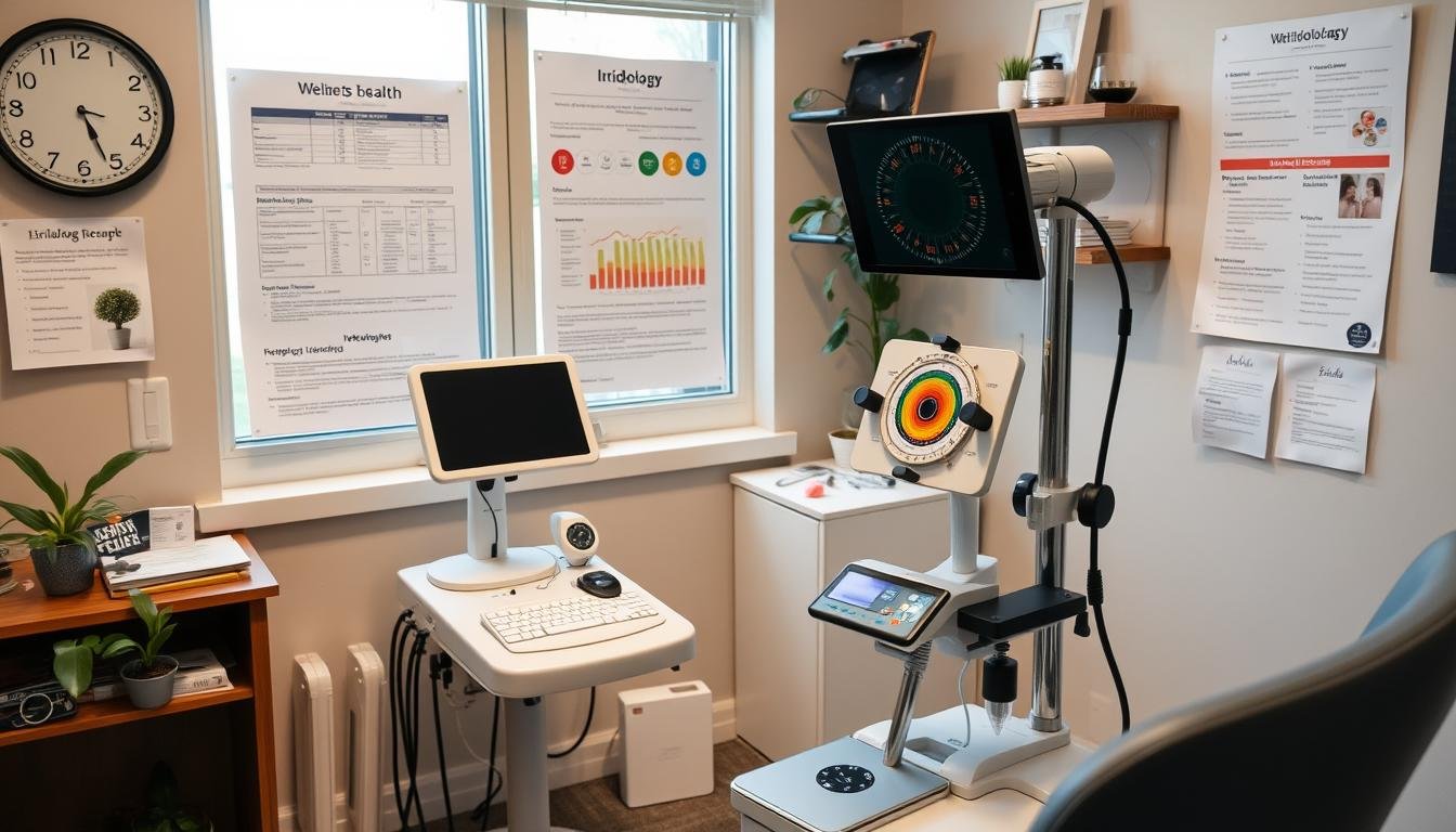 Holistic health assessment incorporating iridology alongside other health metrics