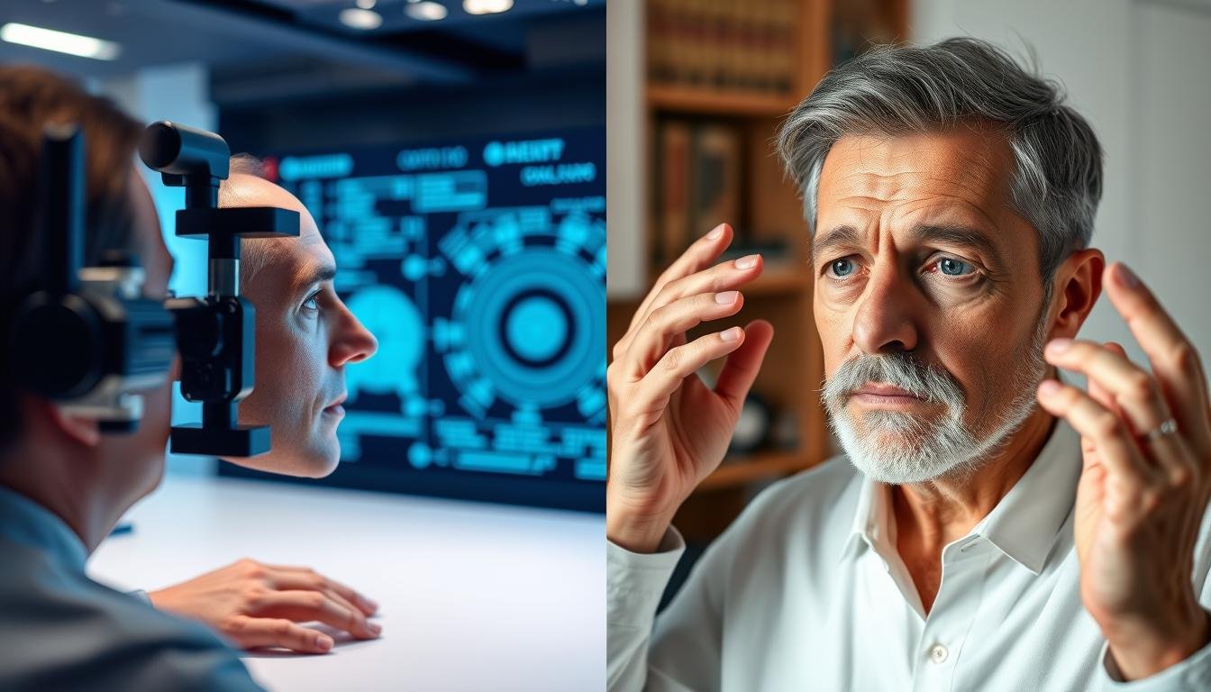 Modern applications of eye reading in psychology and traditional face reading practices