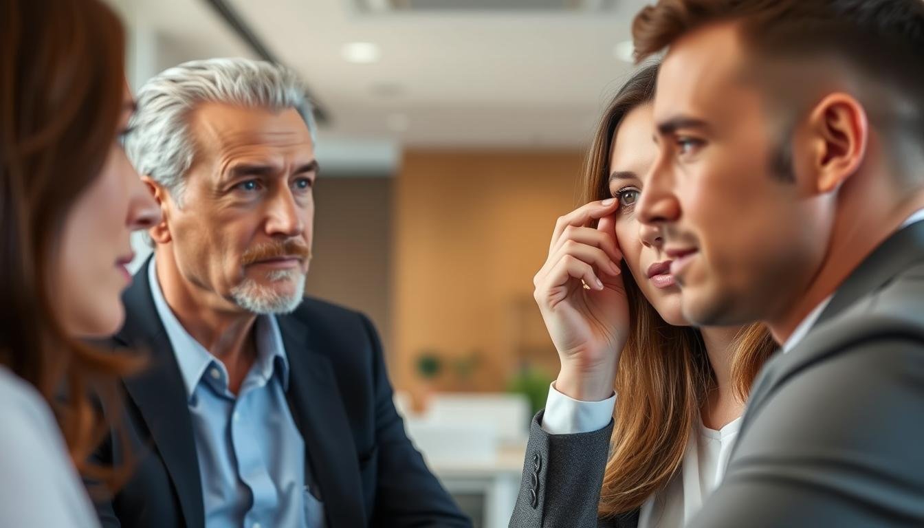 Person practicing Eye Reading techniques with another individual
