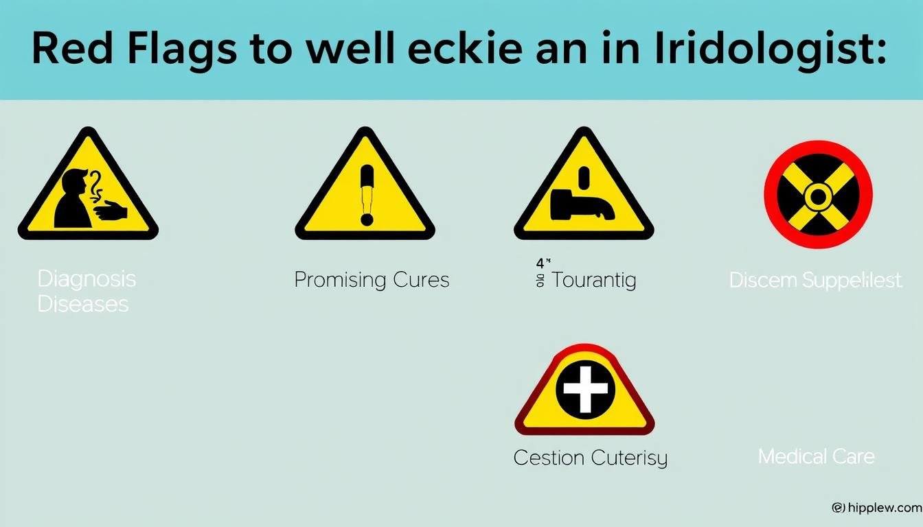 Warning signs to watch for when selecting an Iridologist