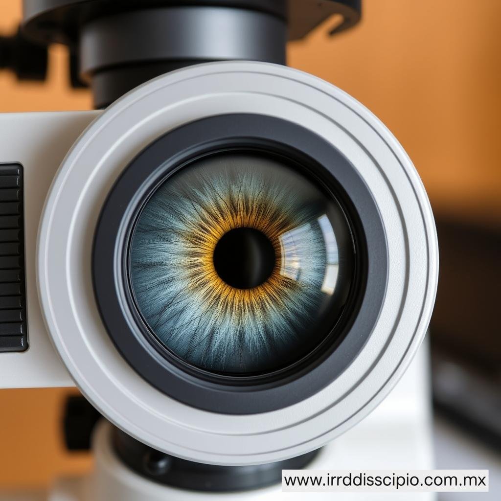 Cámara de iridología de alta resolución para capturar imágenes detalladas del iris