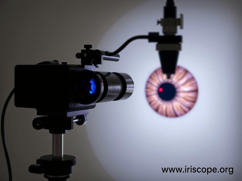 Digital iridology camera system