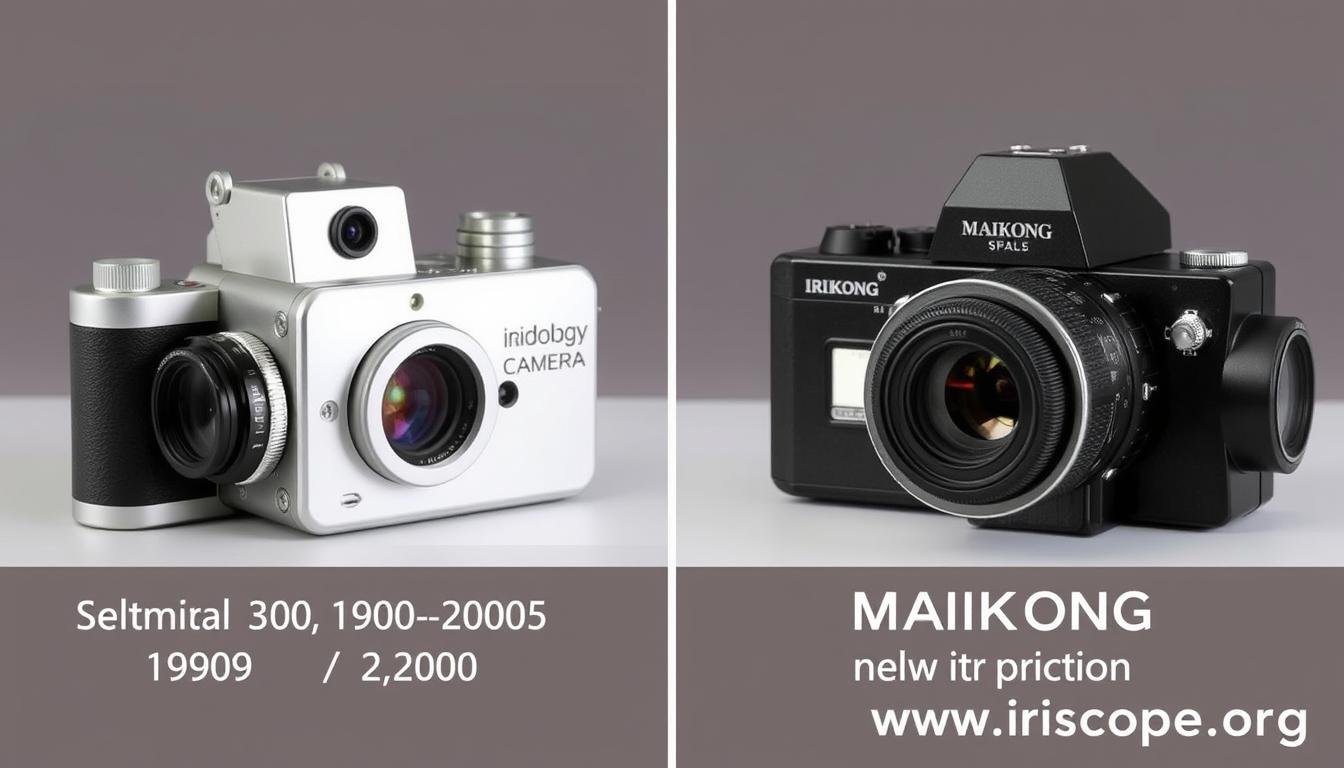 Evolution of iridology cameras from traditional to modern MAIKONG models