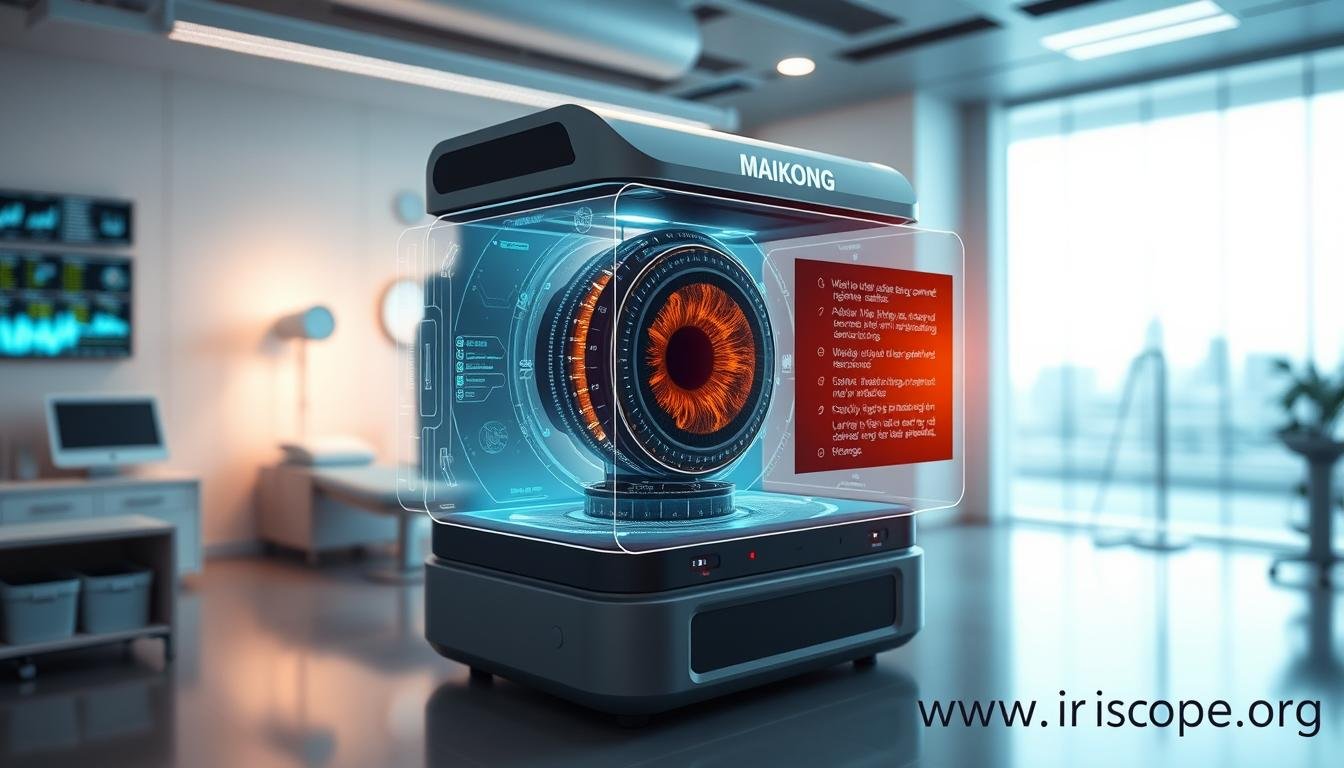 Future concept of MAIKONG iridology technology with advanced features