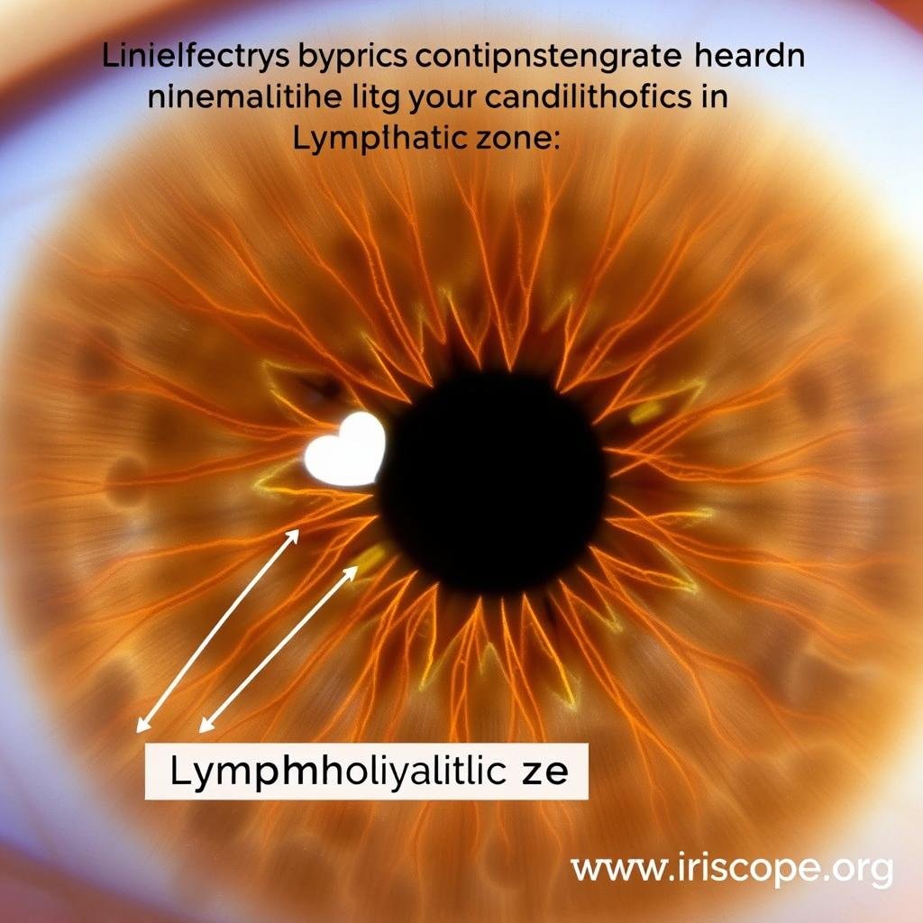 Iridology markings related to lymphatic system health Iridology markings related to lymphatic system health