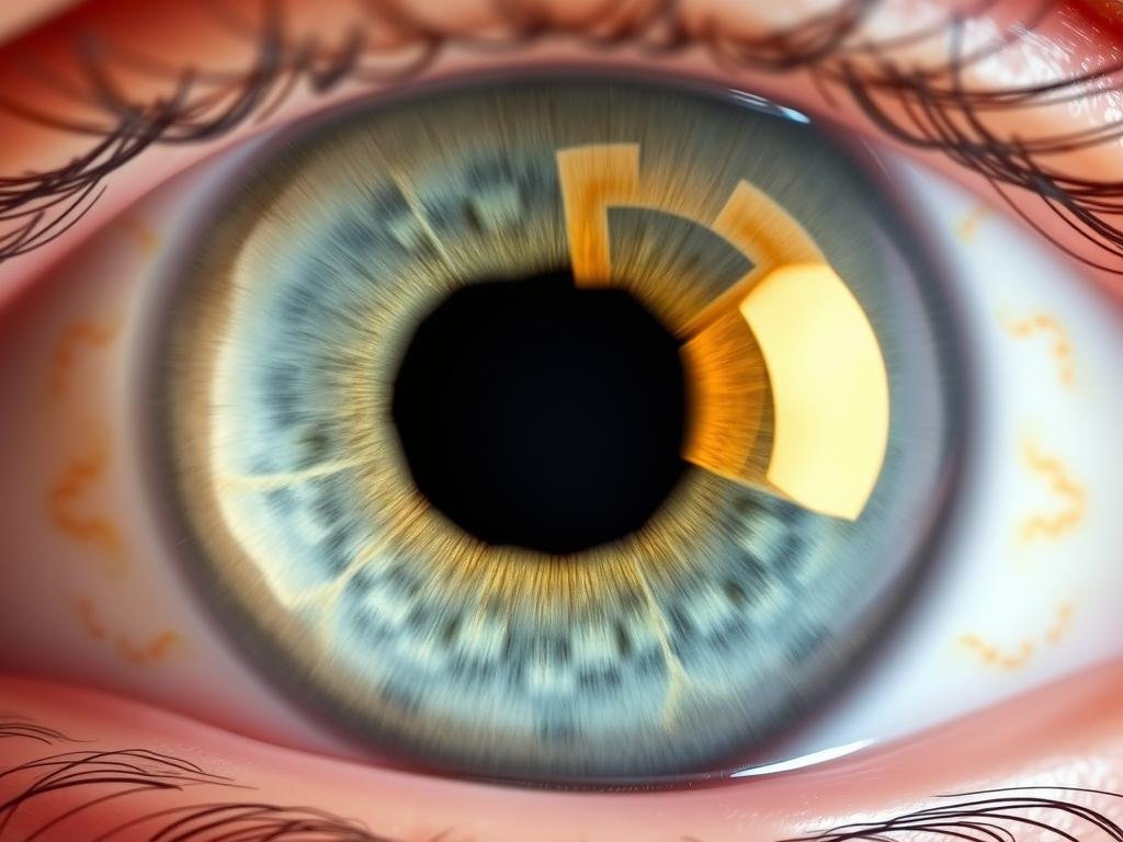 Iris analysis showing digestive system indicators according to Bernard Jensen Iridology Iris analysis showing digestive system indicators according to Bernard Jensen Iridology