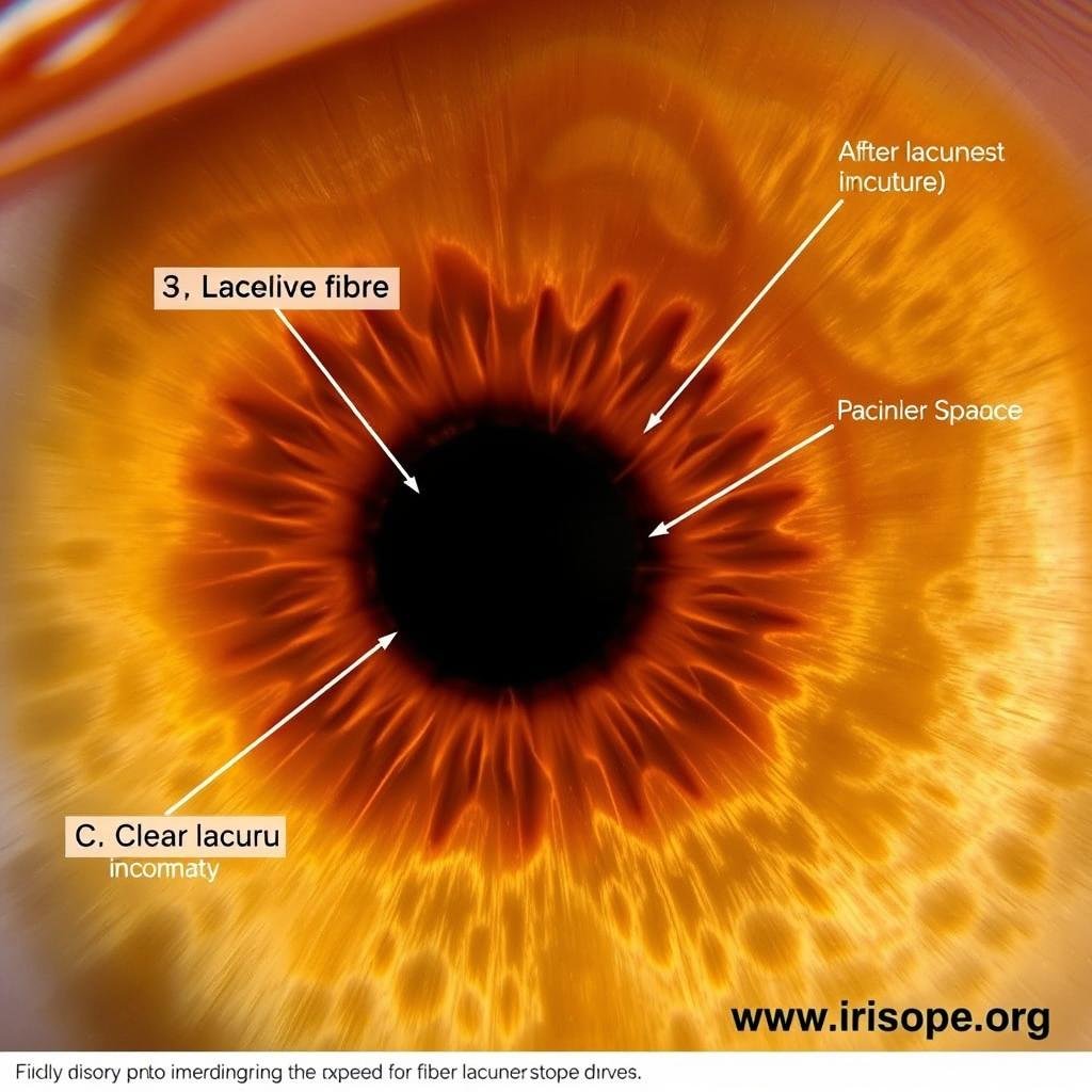 Lacunae (Enclosed Spaces) in iris