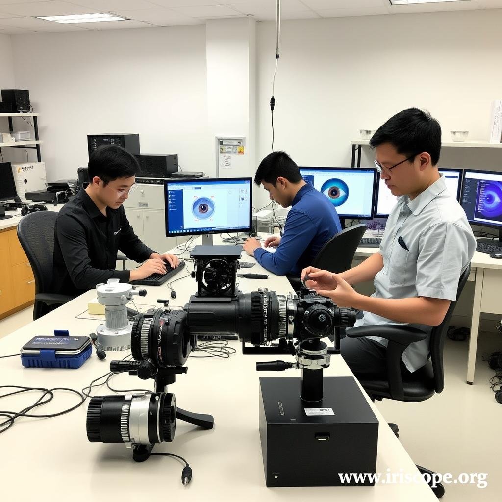 MAIKONG R&D laboratory for iridology technology