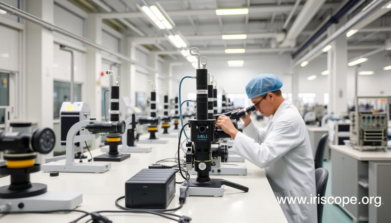 MAIKONG factory production line for iridology cameras