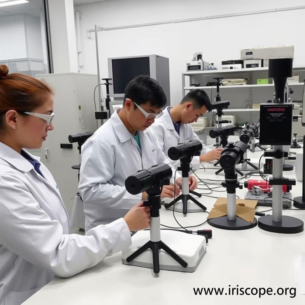 MAIKONG quality control process for iridology cameras