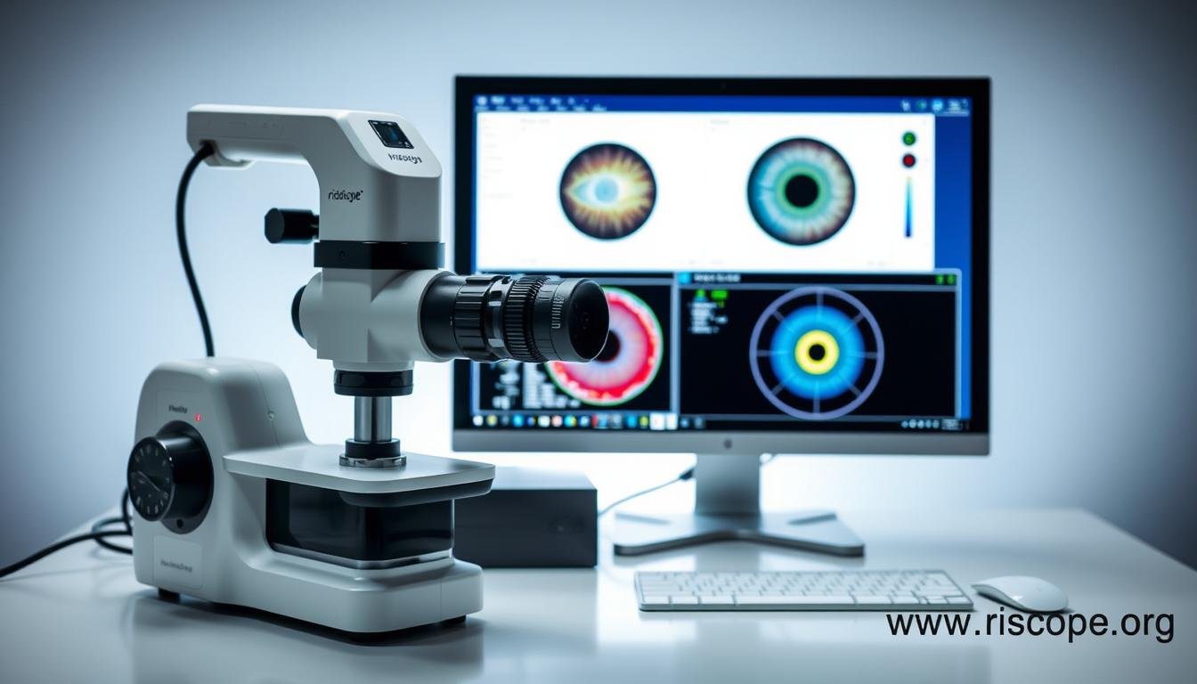 Modern digital iridology camera system with computer analysis software
