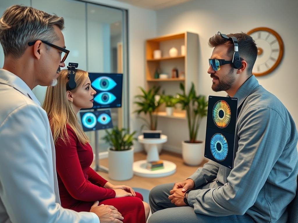 Preventive health screening using iridology analysis