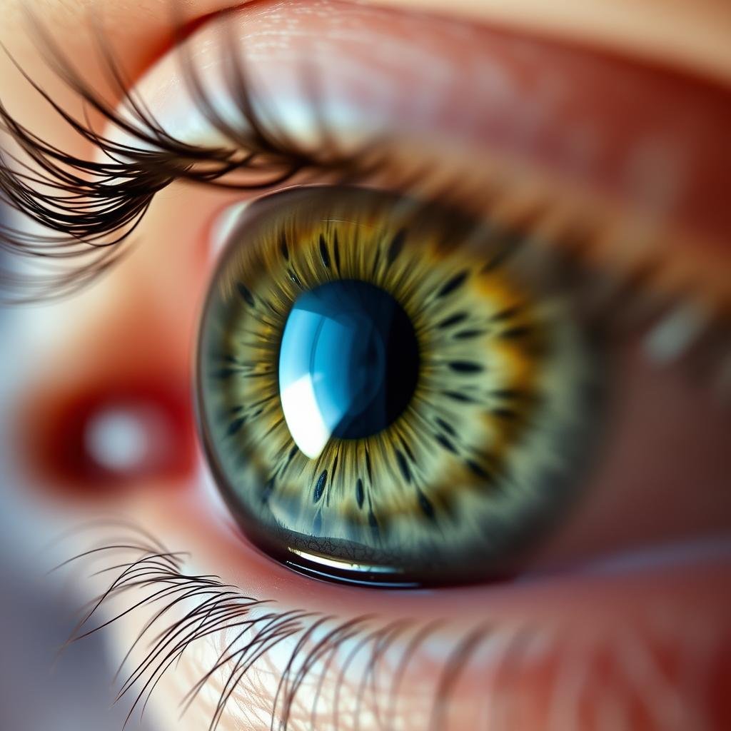 Strong constitution iris showing tight fiber structure in iridology reading Strong constitution iris showing tight fiber structure in iridology reading