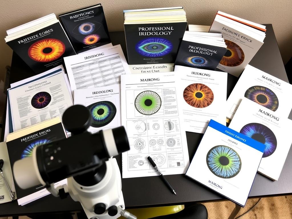 Common Myths About Iridology Certification 3 Comprehensive iridology charts and reference materials from MAIKONG