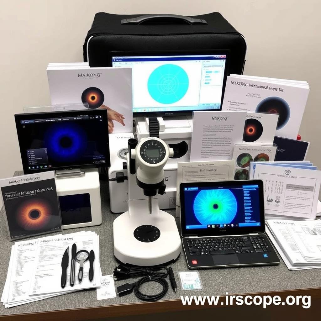 MAIKONG complete iridology visual diagnosis professional kit MAIKONG complete iridology visual diagnosis professional kit