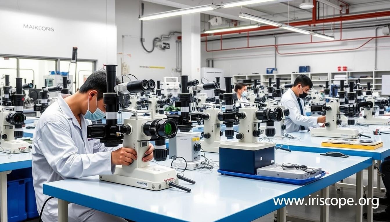 MAIKONG factory producing professional equipment for iiridology iris diagnosis deto