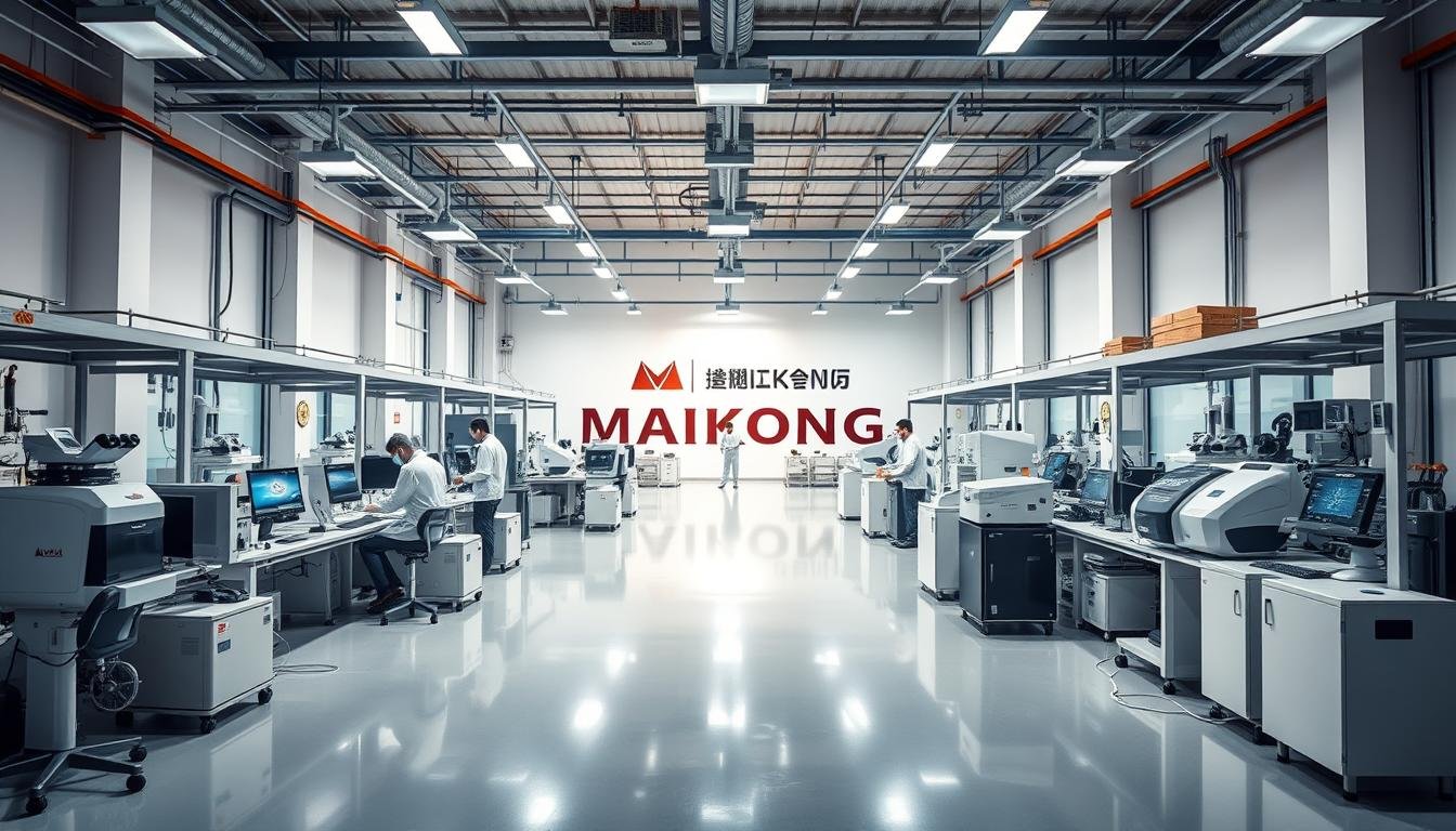 MAIKONG headquarters and manufacturing facility for iridology equipment