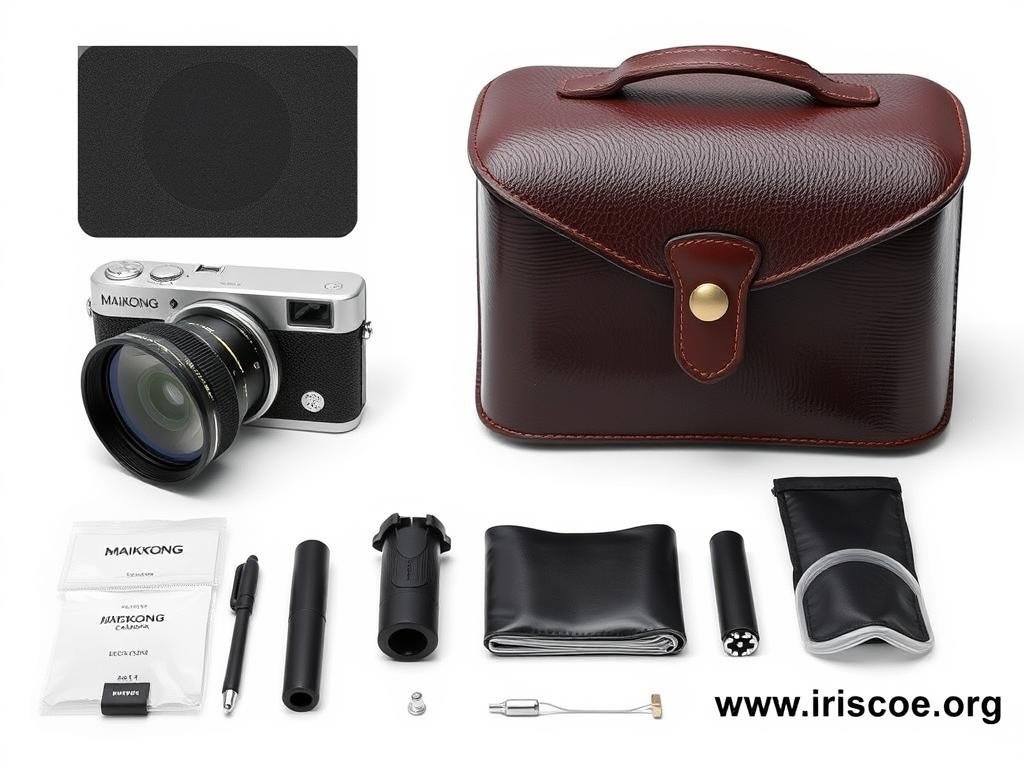 MAIKONG iridology camera with protective case and accessories