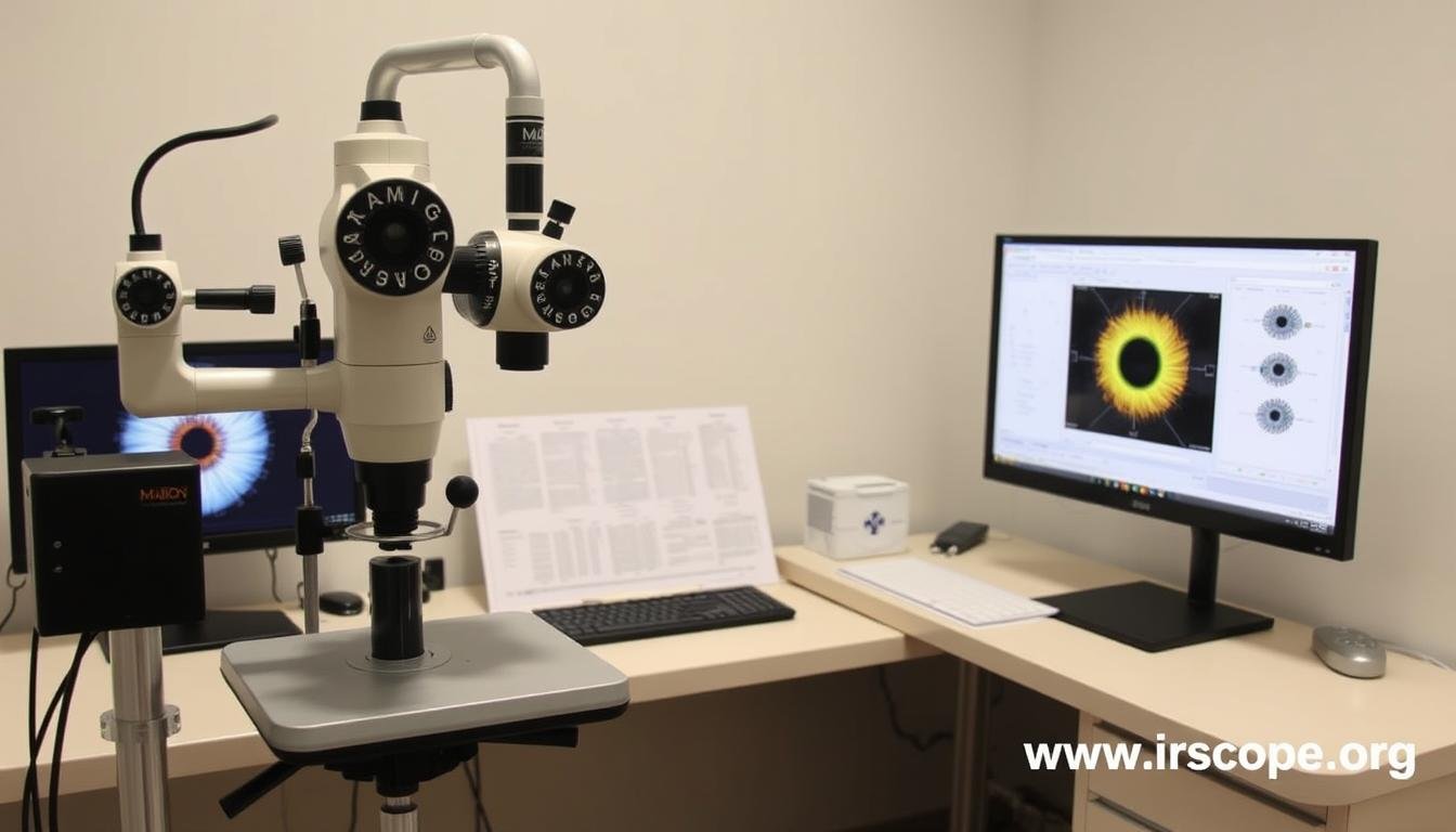 MAIKONG professional iridology equipment setup