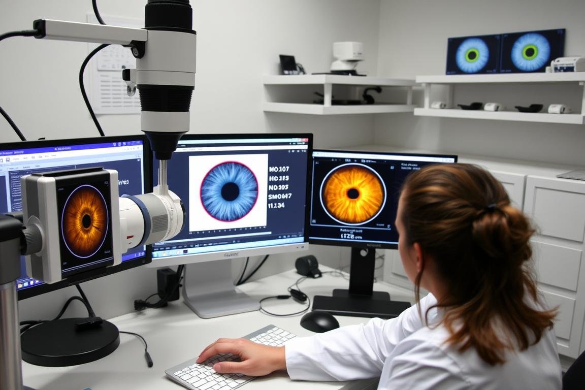 Modern scientific analysis of iris patterns