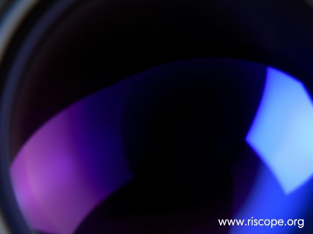 Multi-coated lens with anti-reflection technology for iridology cameras