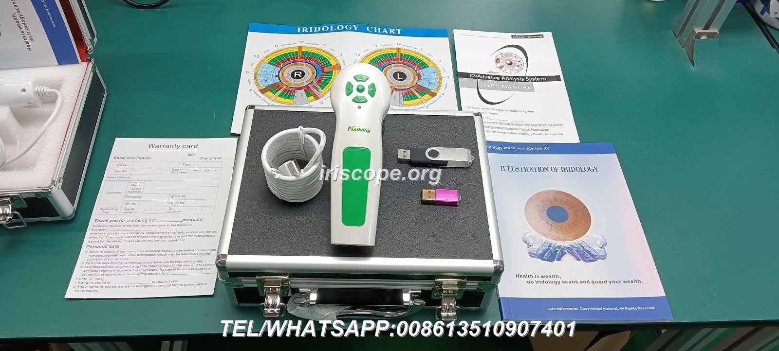 MAIKONG IRISCOPE Iridology Camera 9811
