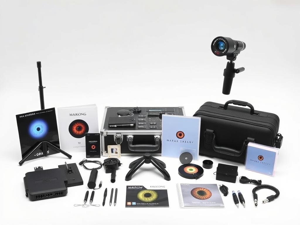MAIKONG 12MP Digital Iridology Camera complete kit