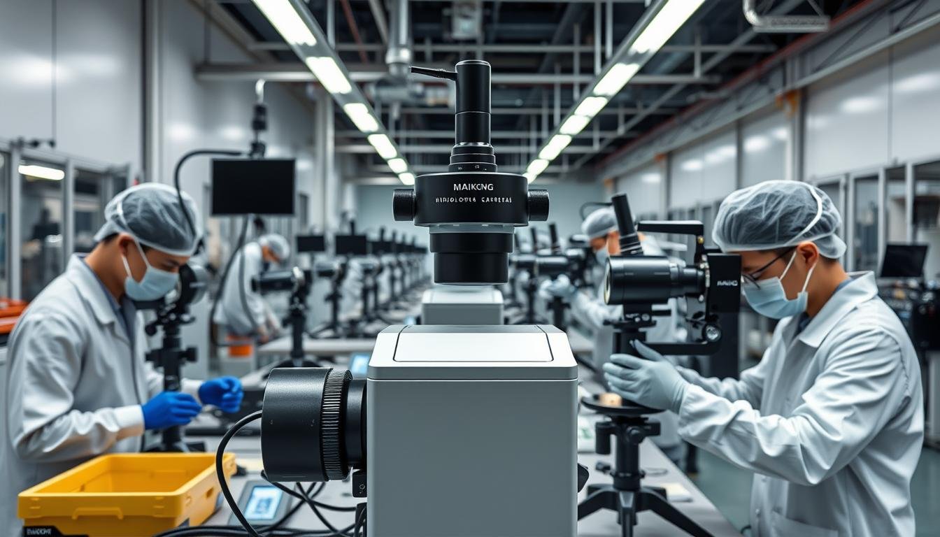 MAIKONG manufacturing facility for Digital Iridology Cameras