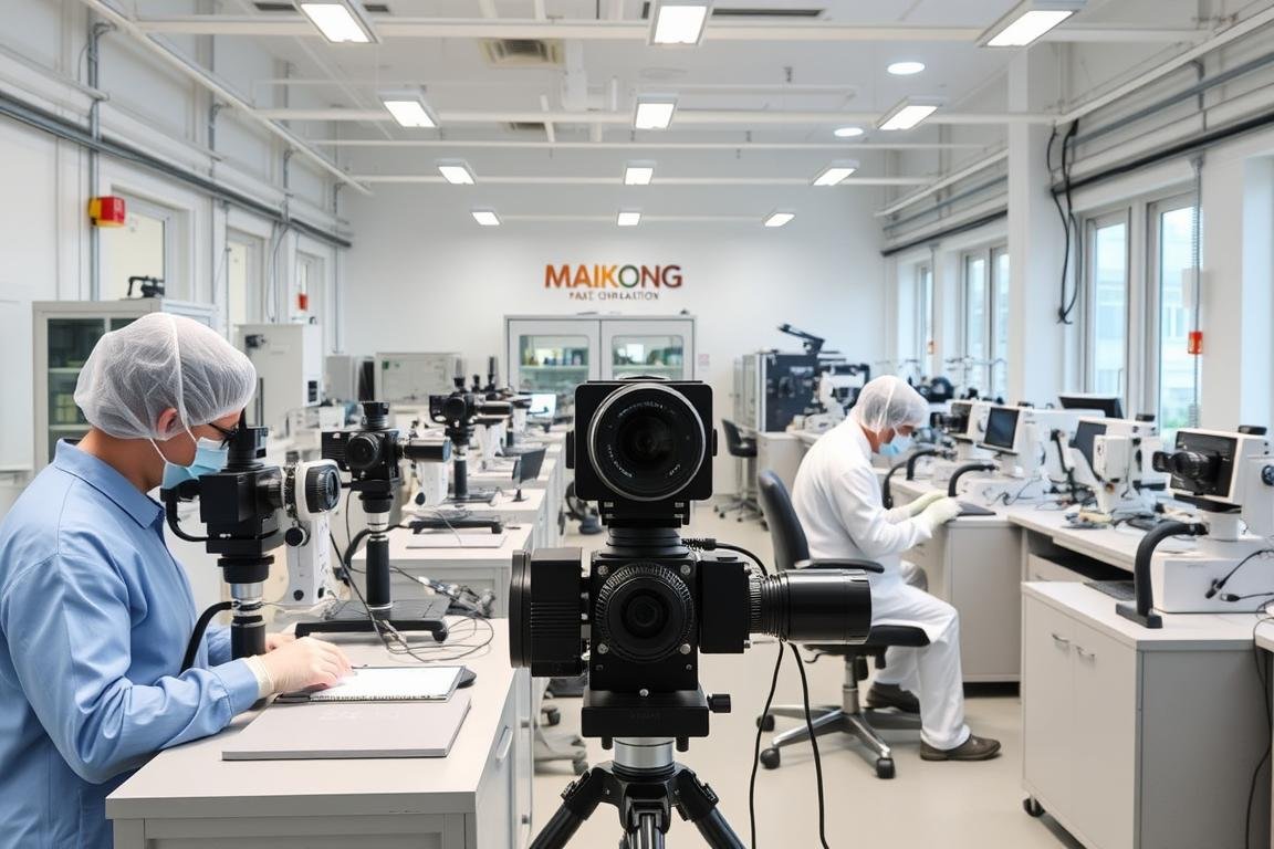 MAIKONG manufacturing facility with quality control testing