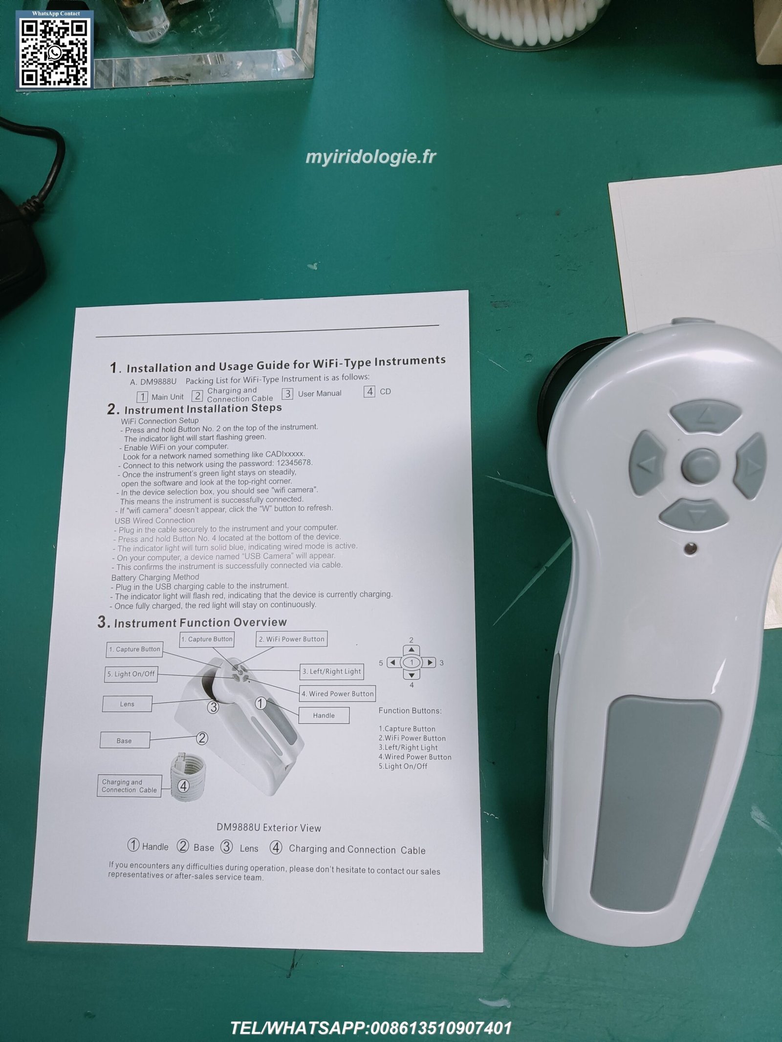 maikong iridology camera 20 MP