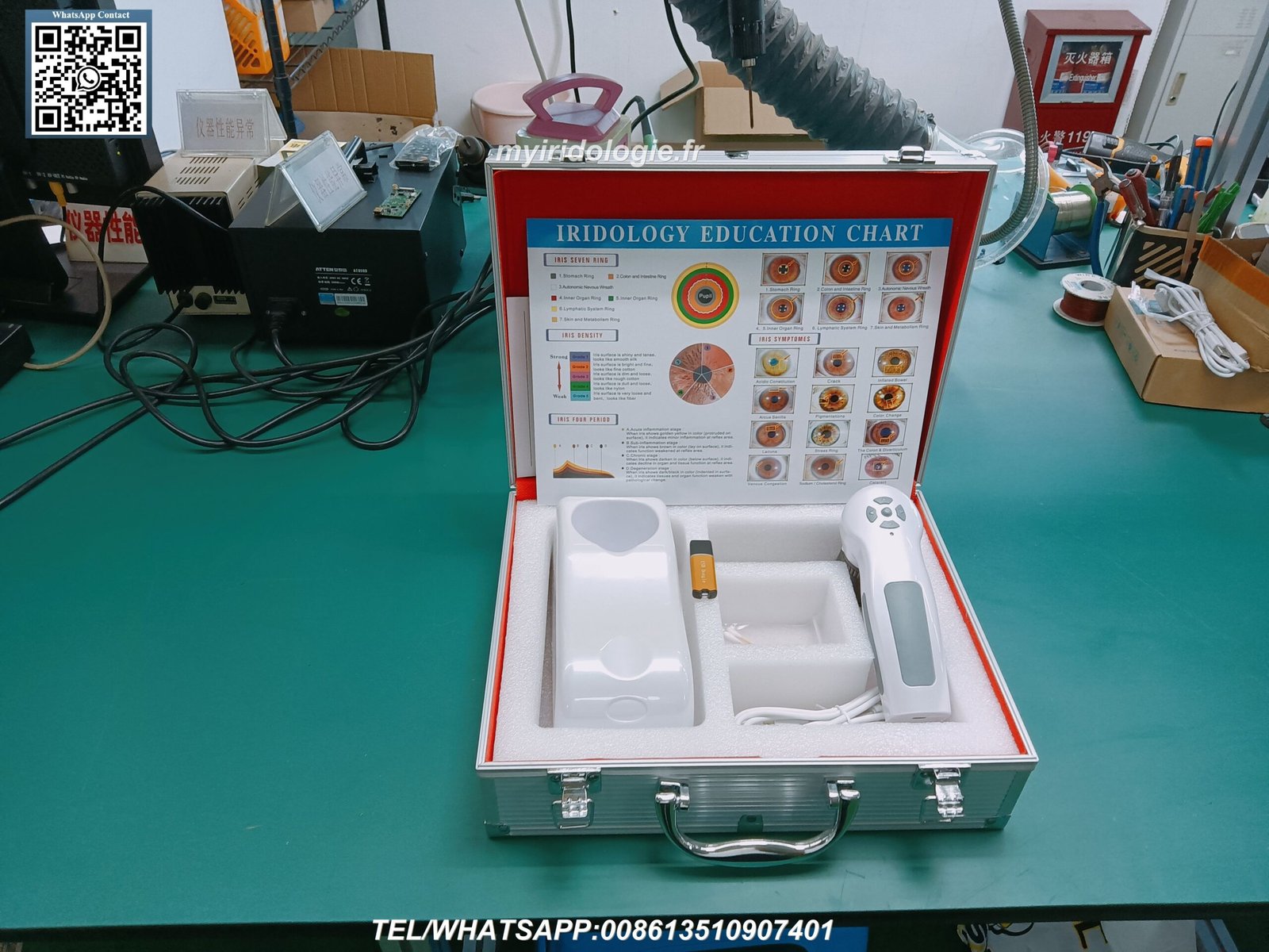 Manual and Automated Iridology Camera Systems