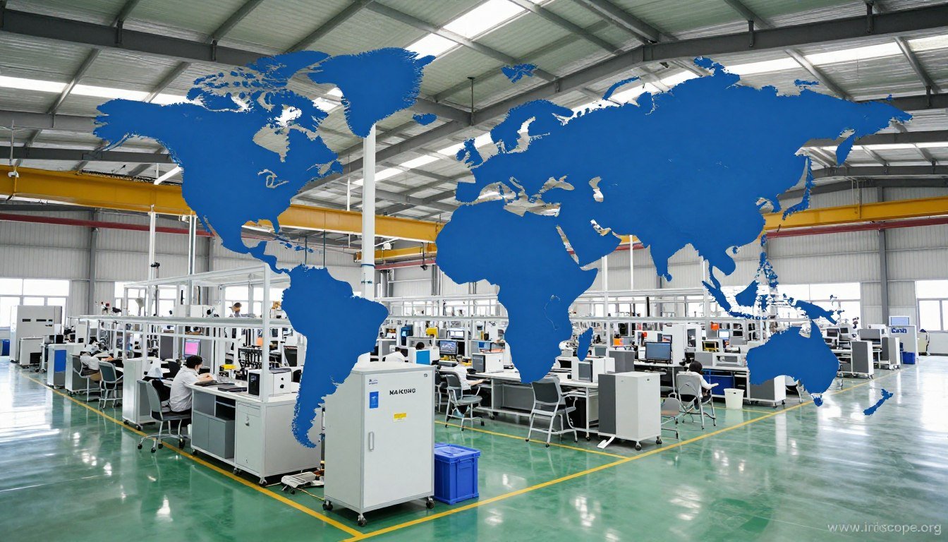 MAIKONG global distribution network and manufacturing facility