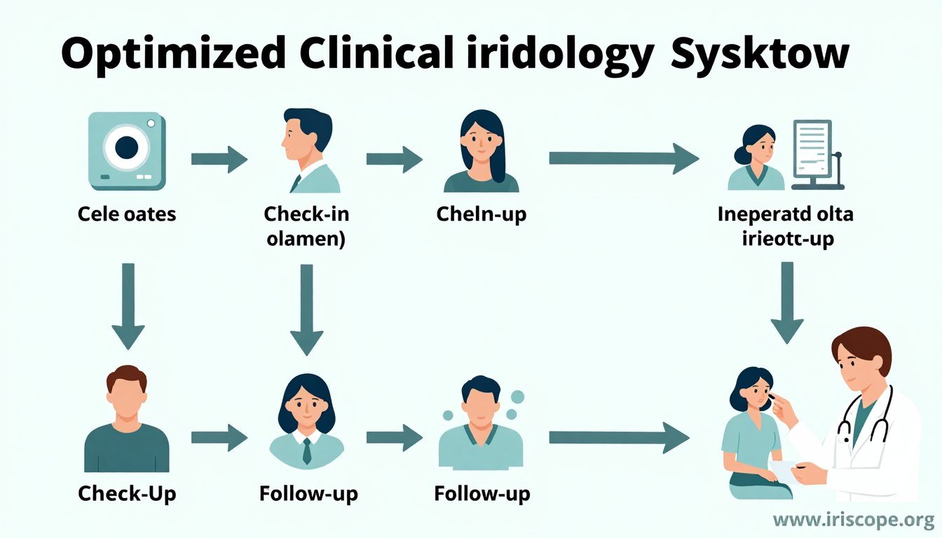Optimized clinical workflow with integrated iridology system