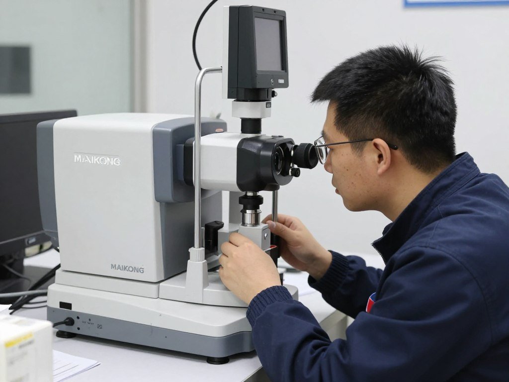 Quality control process for MAIKONG iridology cameras