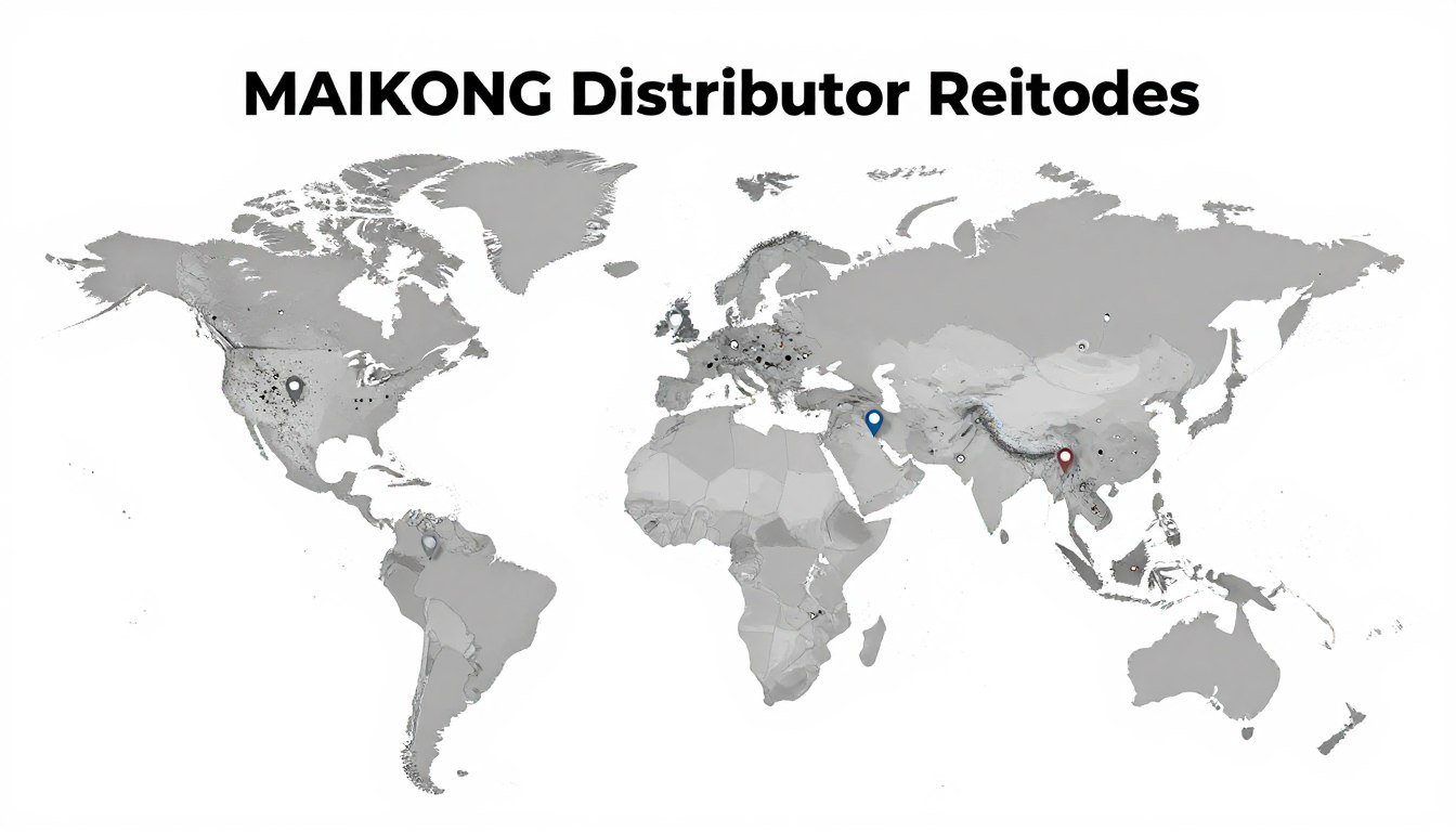 MAIKONG distributor network map